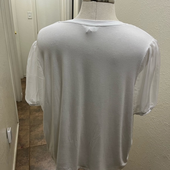 Plus Size Top Size 2X new without tags, a bit see thru. - Picture 2 of 4